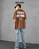 Áo Thun Form Rộng EMO Hình Peacel Unisex Nam Nữ 9173 AT818