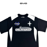 Áo Thun Cycle Form Rộng EMO In Chữ OnlyFans Unisex 8366 AT814