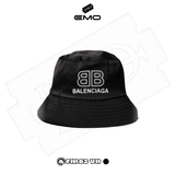 Mũ Bucket Unisex EMO In Logo BB M145 Nón Tai Bèo Vải Dù Nhẹ Thoáng