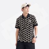 Áo Polo Unisex Cổ Bẻ Mlb Classic Monogram cho Nam Nữ EMO APL60