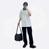 Áo Thun Unisex Balenciagaa Hình Lượn Sóng Oversize Nam Nữ EMO 802 AT919