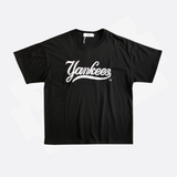 Áo Thun Nam Nữ Oversize Cổ Tròn Yankees Unisex EMO 3159 AT898