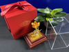 Sen bình an mạ vàng 24k