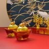 Thiềm thừ trên quan tiền Liuli tím