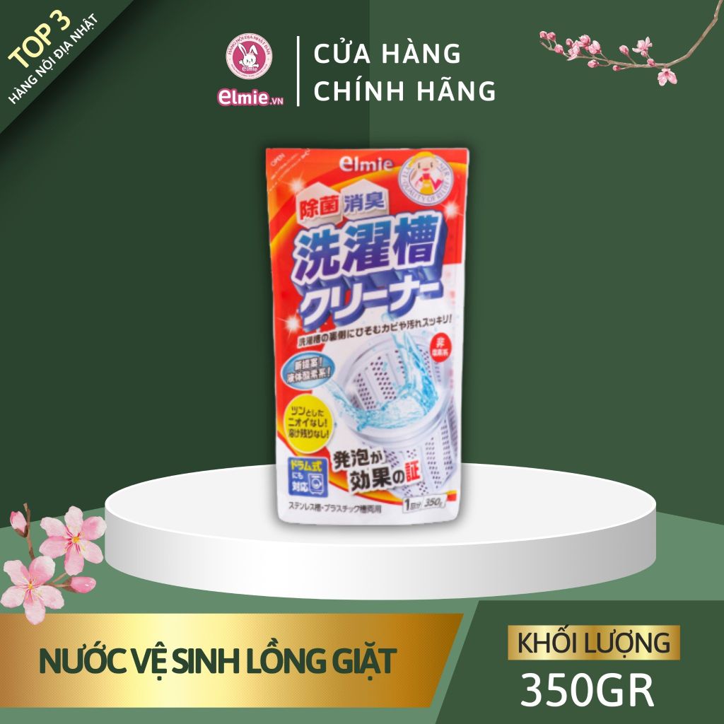 Nước vệ sinh lồng máy giặt Elmie - 350g