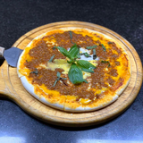 Pizza bò băm