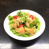 Salad bưởi sốt chua ngọt