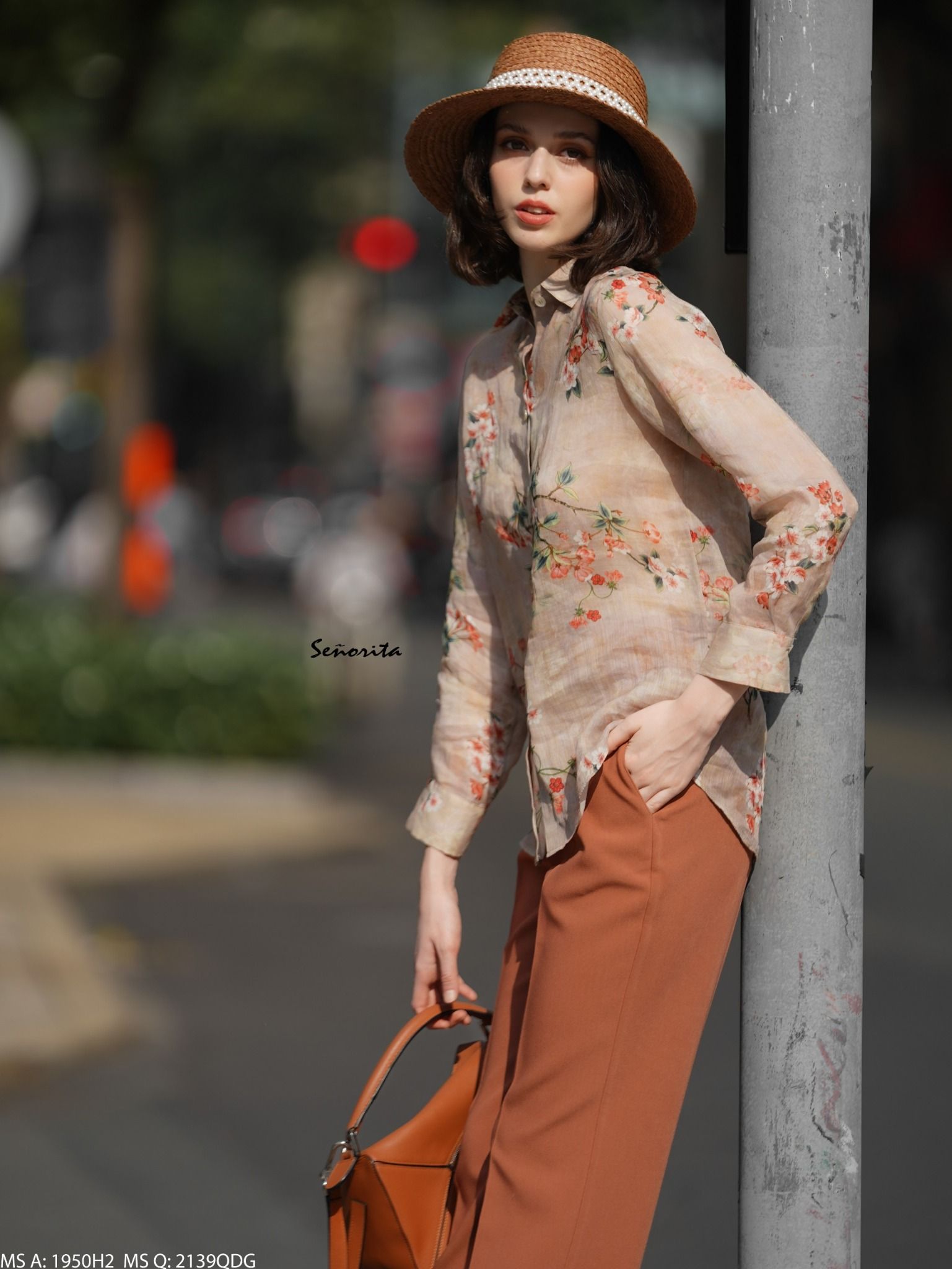 Áo sơ mi Nora phong cách menwear Linen Pháp FLSM640621 SCANDALINEN #38 Áo sơ mi Nora phong cách menwear Linen Pháp FLSM640621 SCANDALINEN