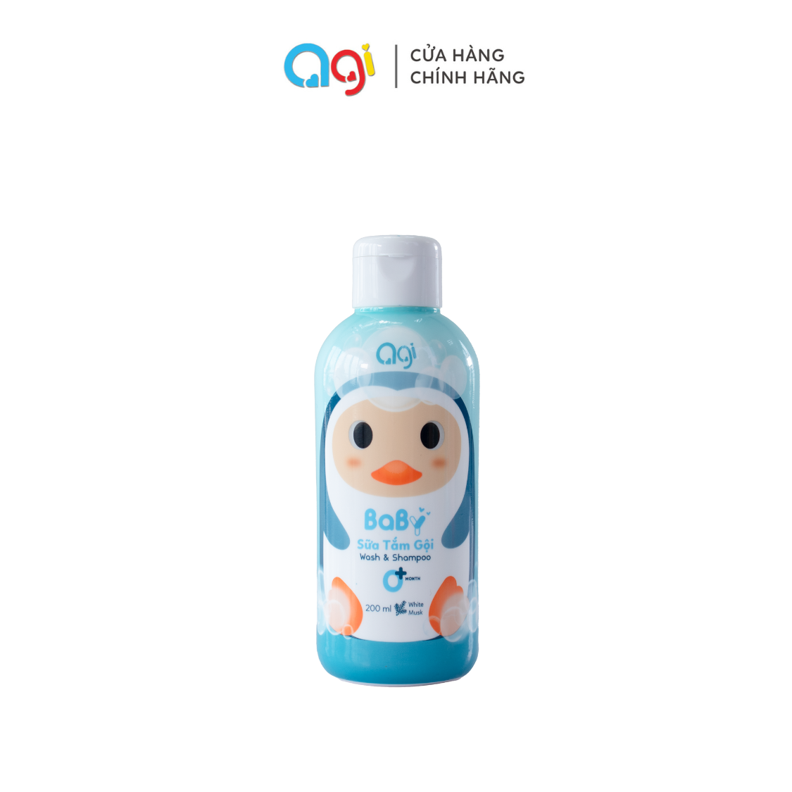  Sữa tắm gội Agi 200ml ( Xạ hương ) - BAO BÌ MỚI 