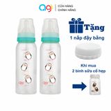  Combo 2 bình sữa PP Agi 250ml ( KHÔNG KÈM VAN CHỐNG SẶC) -TẶNG NẮP ĐẬY 