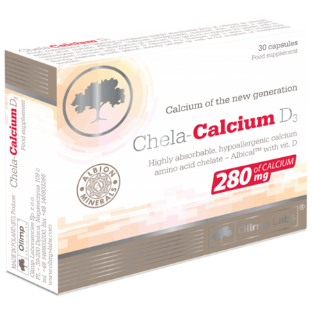 Canxi hữu cơ dạng ion Chela- Calcium D3 Sabina