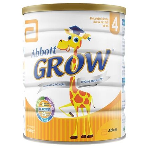  Sữa Abbott Grow số 4 cho bé 2 tuổi hương vani 900g 