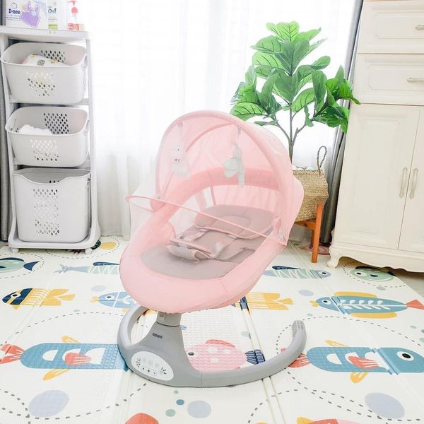  Nôi đưa Umoo UM1357 màu hồng 