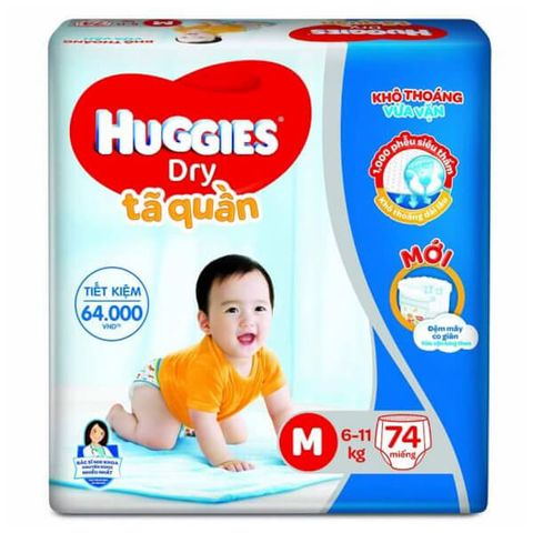  Bỉm quần Huggies 