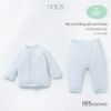 Bộ cài thẳng dài Nous air xanh lam 0m-3m