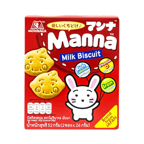  Bánh quy sữa Morinaga Manna 6M+ 