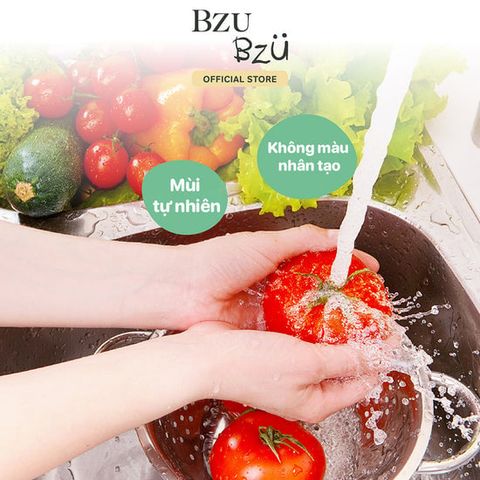  Nước rửa bình tạo bọt Bzu Bzu nguyên bản 400 ml 0M+ 