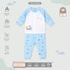 Bộ SS DT cài giữa heo xanh Uala UR2246 size 6-9m