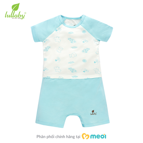  Body CT romper in họa tiết Lullaby NH690P (chim xanh - cú vàng - thỏ hồng) 