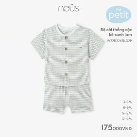  Bộ CTCT Nous petit kẻ xanh lam 6m 