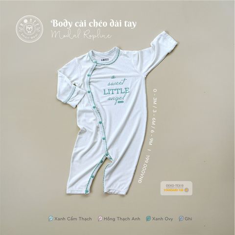  Body cài chéo dài tay Hrnee 22HR03 