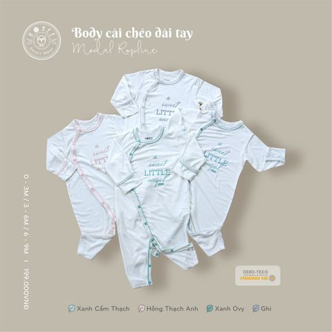  Body cài chéo dài tay Hrnee 22HR03 