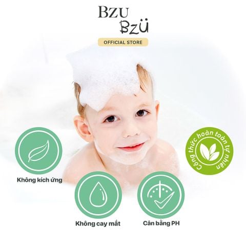  Dầu gội mát lạnh Bzu Bzu 600ml 4Y+ 