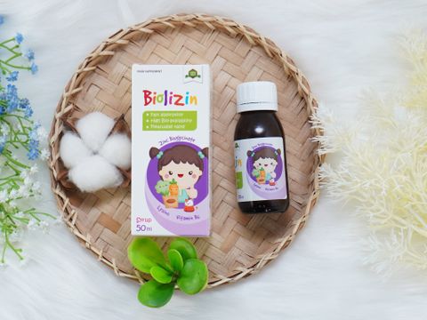 Kẽm hữu cơ Biolizin vị đào 50ml