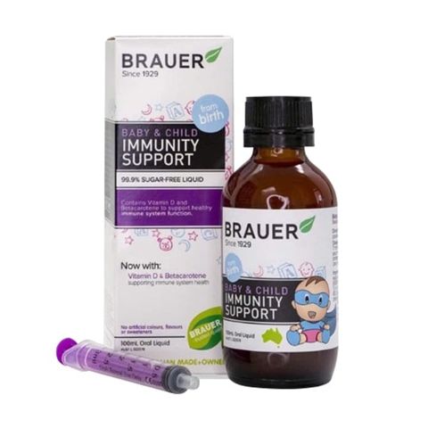  Siro Tăng Sức Đề Kháng Brauer Baby & Child Immunity ( từ 6M) 