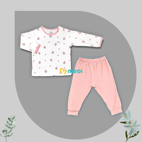  Bộ CVDT hình họa tiết Avaler (xanh-hồng-ghi) size 6m-4Y 22AVH06 