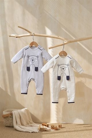  Body DTCV Abbieoh cotton gấu 3D xanh 9m 