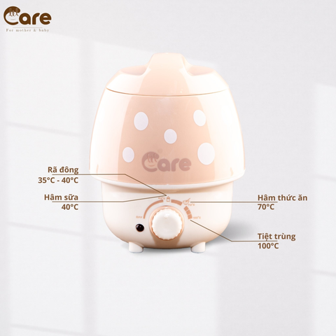  Máy hâm sữa 4in1 Little Care hình nấm 