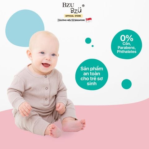  Khăn ướt kháng khuẩn Bzu Bzu 30 tờ 0M+ 