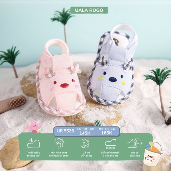  Dép tập đi Uala Rogo hình thỏ 5526 