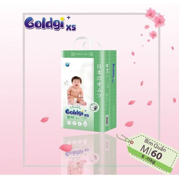 Bỉm quần Goldgi X5