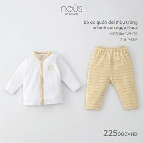  Bộ DTCT Nous pre hình ngựa trắng vàng 3m 