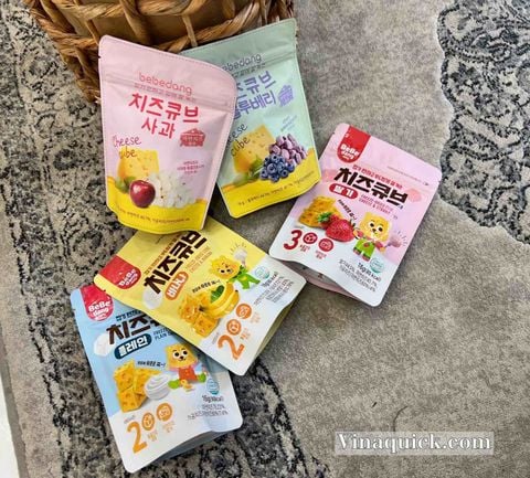 Phomai khô Bebedang vị phomai 16g 10M+