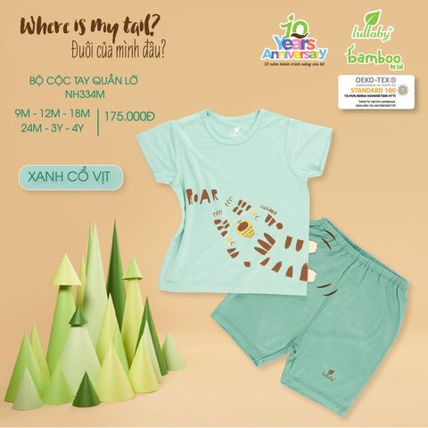  Bộ cộc tay quần lỡ NH334M Lullaby 