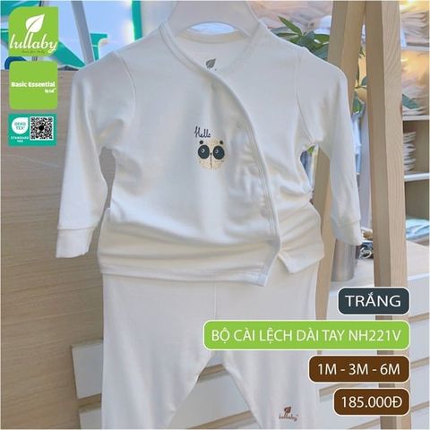  Bộ DTCL Lullaby petit NH221V trắng 