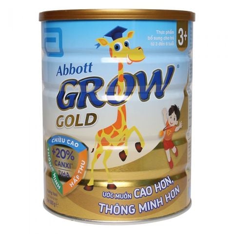  Sữa Abbott Grow Gold 3 cho bé từ 3-6 tuổi 900g 