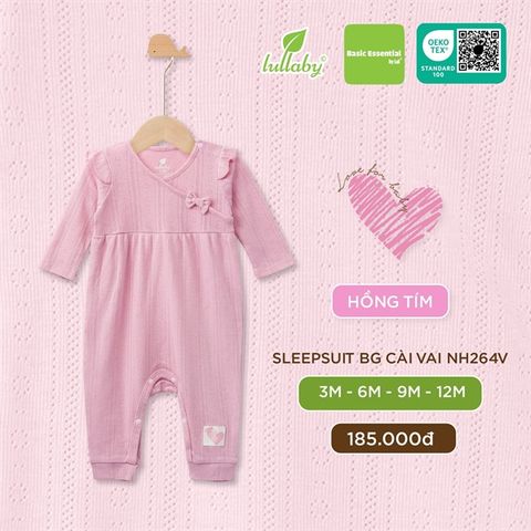  Body Dài Tay Cài Vai Lullaby len mongtoghi NH264V 