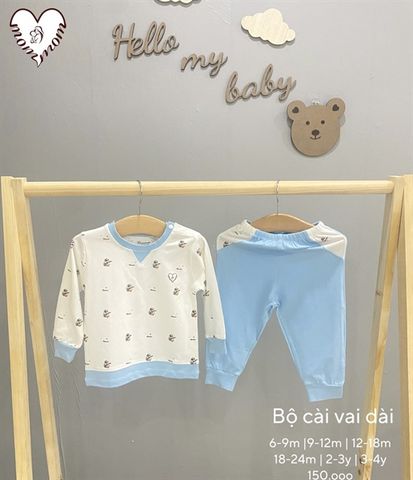  Bộ DTCV Mommom petit quần trơn 