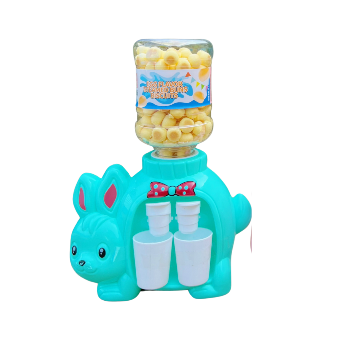  Bánh Steamed buns biscuits nhiều vị  (Thỏ to) 50g 12M+ 