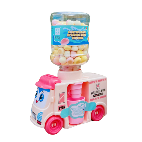  Bánh Steamed buns biscuits vị trứng (Xe Bus) 50g 12M+ 