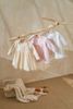 Váy DT Abbieoh cotton tùng lưới thỏ Punny hồng 12m