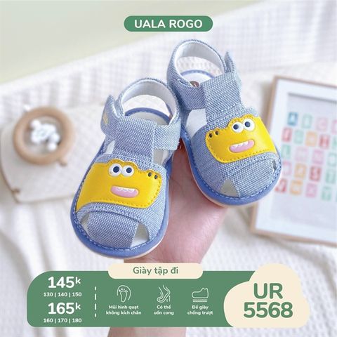  Dép tập đi Uala 5568 khủng long xanh 180 