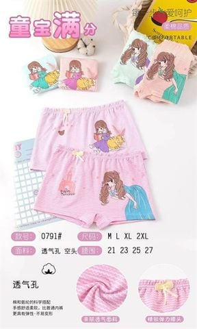  Set 2 chiếc quần chip đùi bé gái size M/L/XL 