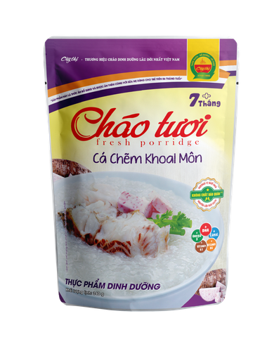  Cháo tươi Cây Thị vị cá chẽm khoai môn 240g 7M+ 