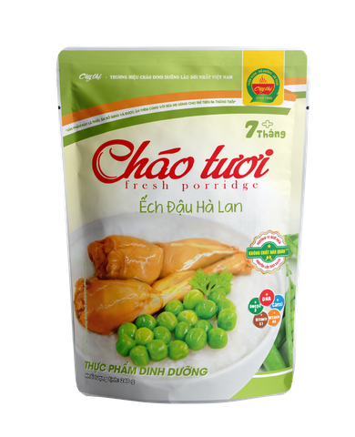  Cháo tươi Cây Thị ếch đậu hà lan 240g 7M+ 