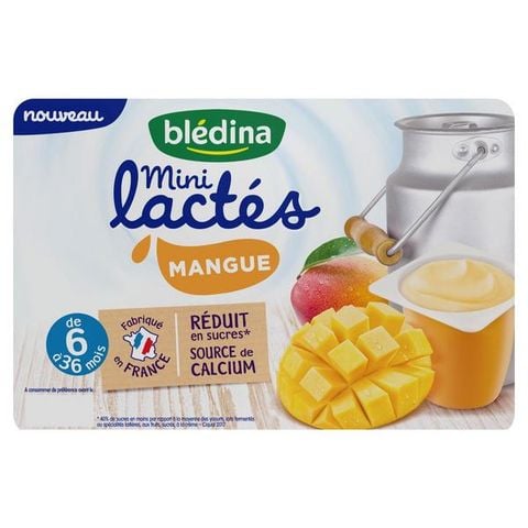  Sữa Chua Bledina Vị Xoài Pháp Cho Bé Từ 6 Tháng Tuổi 